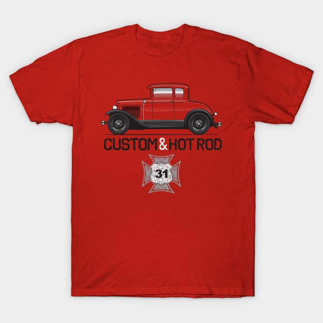 Hot Rod T-Shirt by JRCustoms44